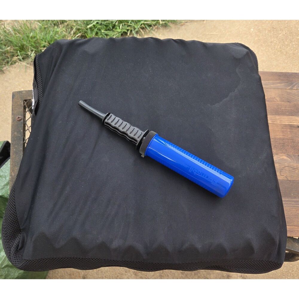 ROHO 1R109C High Profile Wheelchair Air Cushion 18x16 Cover Pump